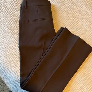 Michael Kors Collection - Haylee Crop Trouser Chocolate